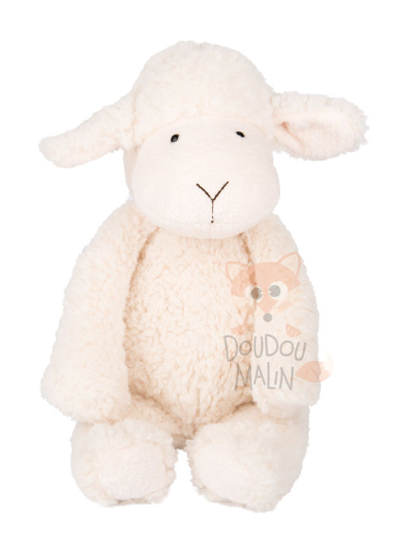  les tout doux soft toy sheep white  